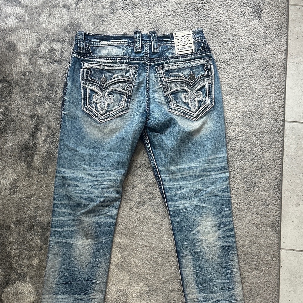 Rock Revival Light Blue Relaxed Jeans